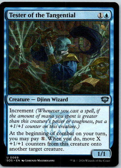 Tester of the Tangential 69 Secrets of Strixhaven Magic: The Gathering NM