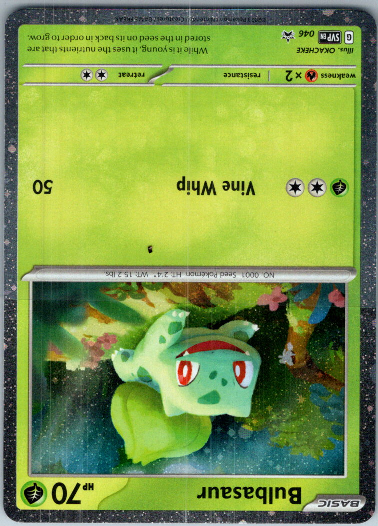 Bulbasaur (Cosmos Holo) 046 Holo Promo Scarlet & Violet Promo Pokemon Near Mint