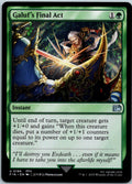Galuf's Final Act 186 Uncommon FINAL FANTASY Magic: The Gathering Near Mint