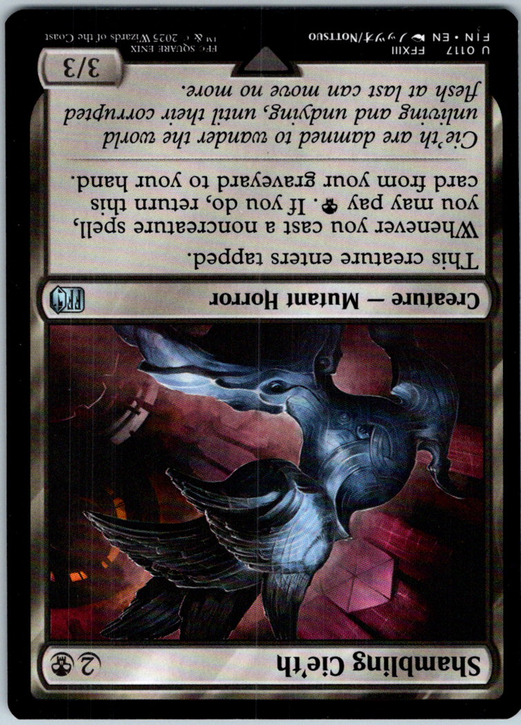 Shambling Cie'th 117 Uncommon FINAL FANTASY Magic: The Gathering Near Mint