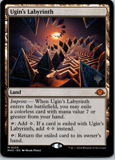 Ugin's Labyrinth 233 Promo Pack: Edge of Eternities Magic: The Gathering NM