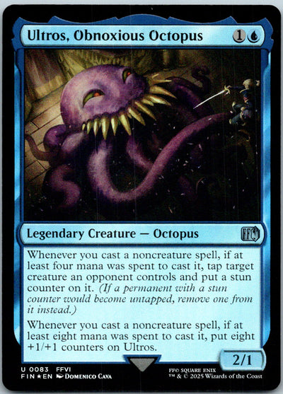 Ultros, Obnoxious Octopus 83 Uncommon FINAL FANTASY Magic: The Gathering NM