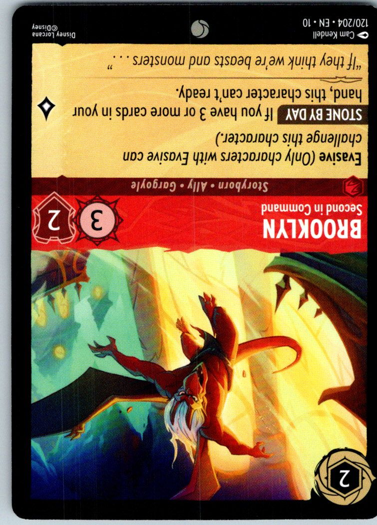 Brooklyn - Second in Command 120/204 Common Whispers in the Well Lorcana NM