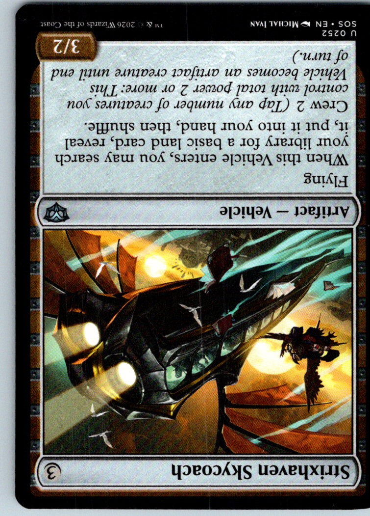 Strixhaven Skycoach 252 Uncommon Secrets of Strixhaven Magic: The Gathering NM