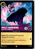 Violet Sabrewing - Senior Junior Woodchuck 44/204 Whispers Lorcana NM