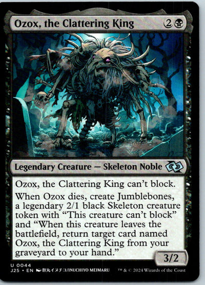 Ozox, the Clattering King (Anime)  Foundations Jumpstart Magic: The Gathering NM