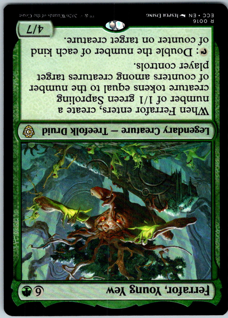 Ferrafor, Young Yew 16 Rare Commander: Lorwyn Eclipsed Magic: The Gathering NM