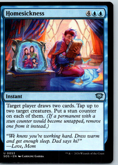 Homesickness 53 Uncommon Secrets of Strixhaven Magic: The Gathering Near Mint