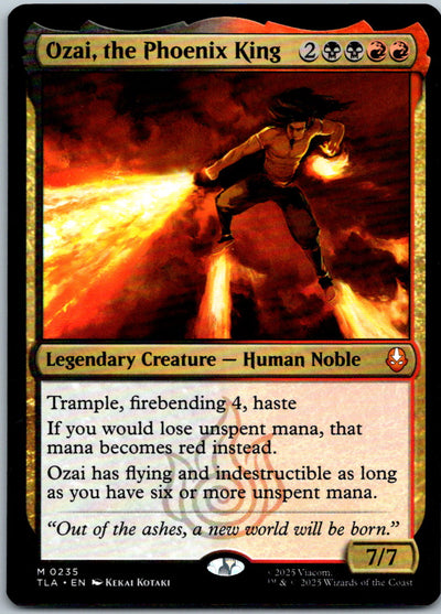 Ozai, the Phoenix King 235 Avatar: The Last Airbender Magic: The Gathering NM