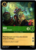 Kaa - Suspicious Serpent 72/204 Common Whispers in the Well Lorcana Near Mint