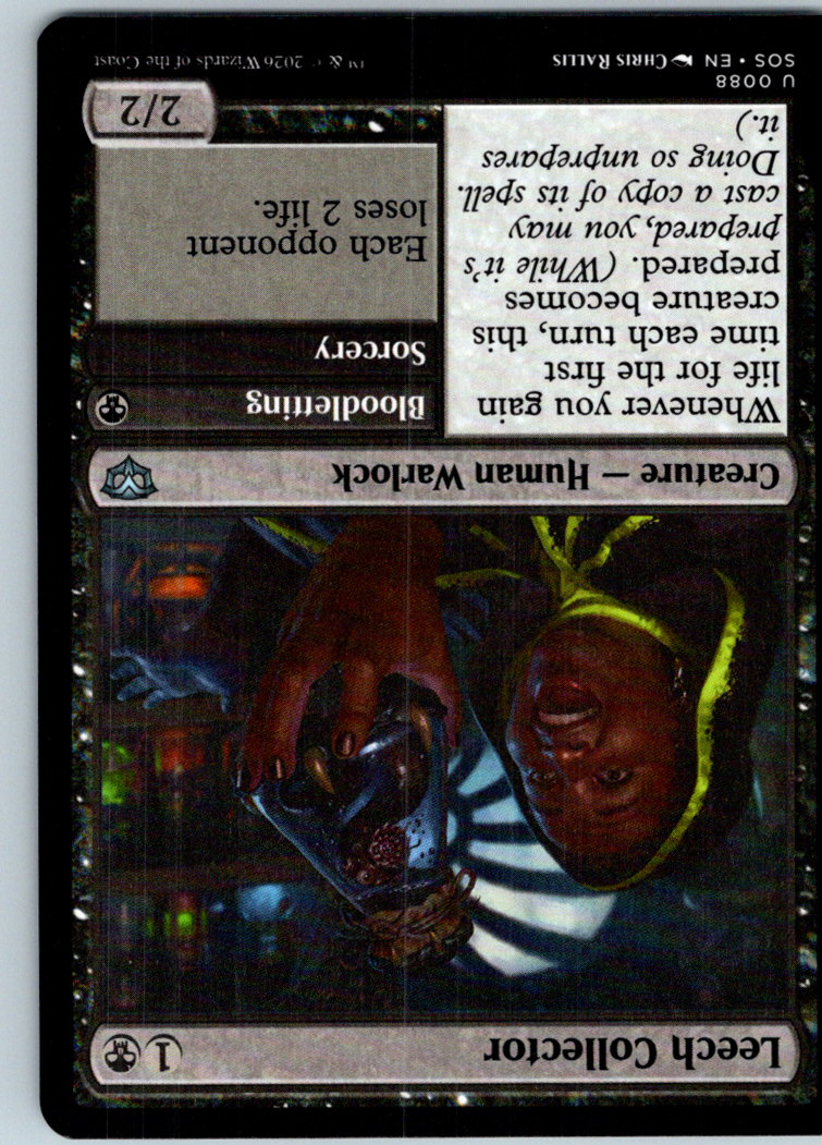 Leech Collector 88 Uncommon Secrets of Strixhaven Magic: The Gathering Near Mint