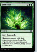 Harmonize 111 Uncommon Commander: Lorwyn Eclipsed Magic: The Gathering Near Mint