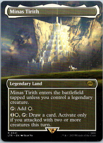 Minas Tirith Universes Beyond: The Lord of the Rings Magic: The Gathering NM