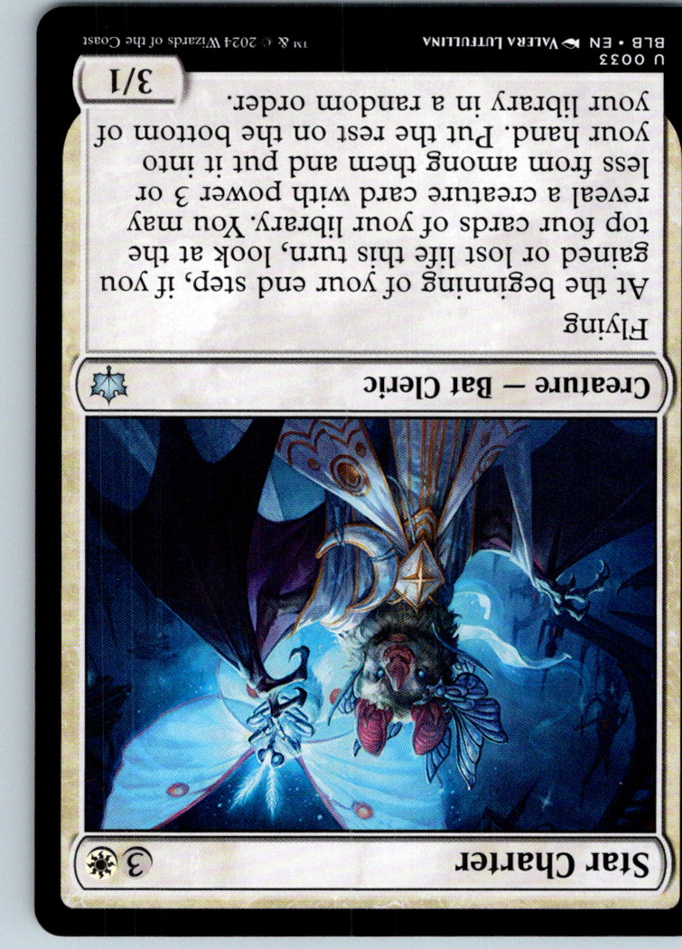 Star Charter 33 Uncommon Bloomburrow Magic: The Gathering Near Mint