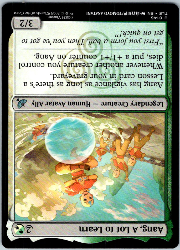 Aang, A Lot to Learn 146 Avatar: The Last Airbender: Magic: The Gathering NM