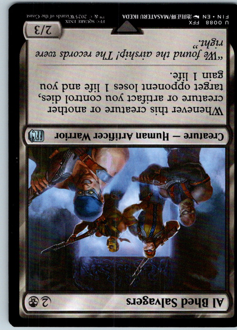 Al Bhed Salvagers 88 Uncommon FINAL FANTASY Magic: The Gathering Near Mint