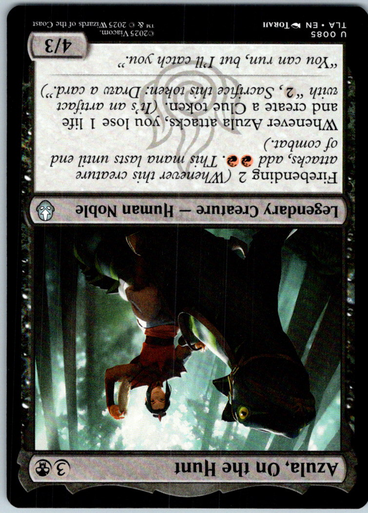 Azula, On the Hunt 85 Avatar: The Last Airbender Magic: The Gathering NM