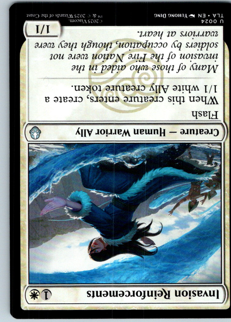Invasion Reinforcements 24 Avatar: The Last Airbender Magic: The Gathering NM