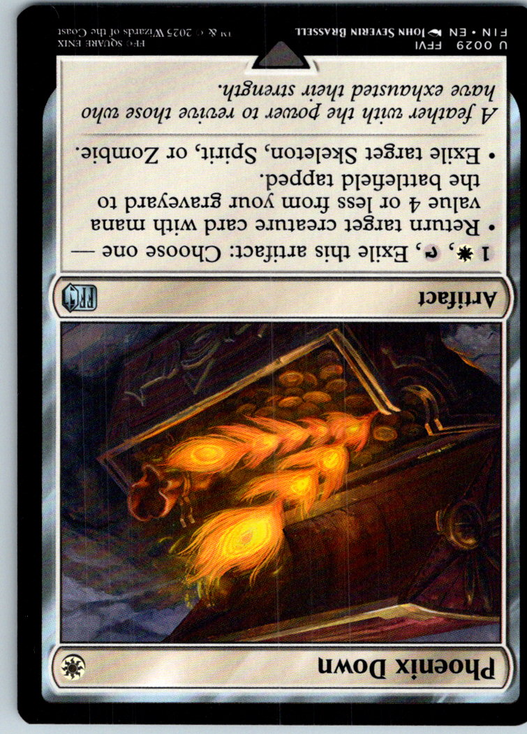 Phoenix Down 29 Uncommon FINAL FANTASY Magic: The Gathering Near Mint