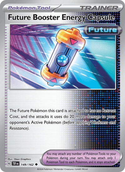 Future Booster Energy Capsule 149/162 Uncommon Temporal Forces Pokemon NM