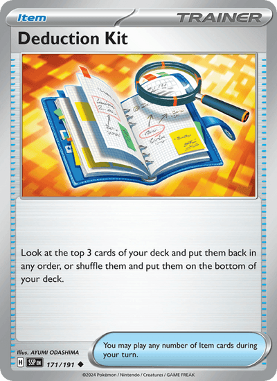 Deduction Kit 171/191 Uncommon Surging Sparks Pokemon Near Mint
