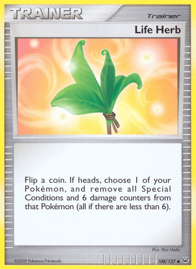 Life Herb 108/127 Uncommon Platinum Pokemon Near Mint