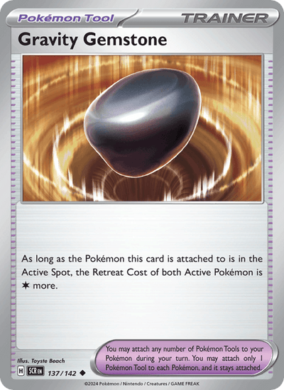 Gravity Gemstone 137/142 Uncommon Stellar Crown Pokemon Near Mint