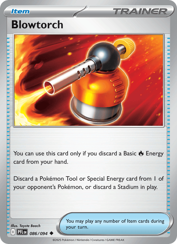Blowtorch 086/094 Uncommon Phantasmal Flames Pokemon Near Mint