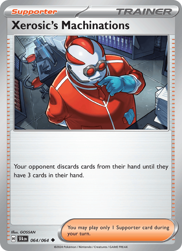 Xerosic's Machinations 064/064 Uncommon Shrouded Fable Pokemon Near Mint