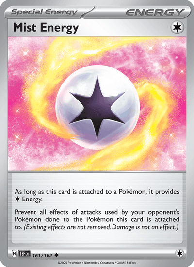 Mist Energy 161/162 Uncommon Temporal Forces Pokemon Near Mint