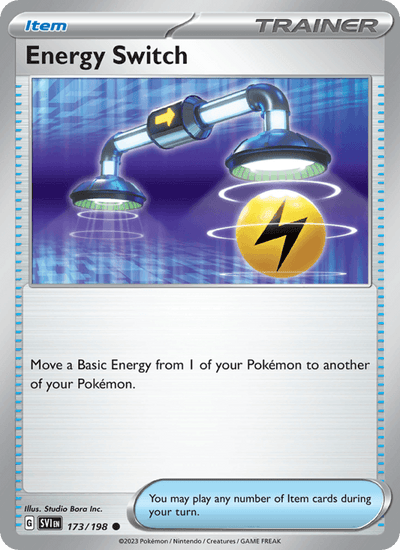 Energy Switch 173/198 Common Scarlet & Violet Pokemon Near Mint