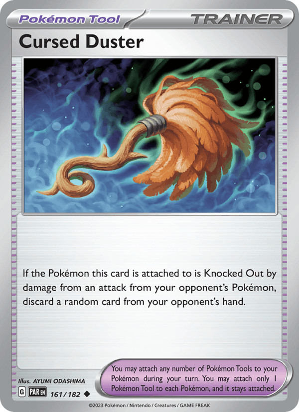 Cursed Duster 161/182 Uncommon Paradox Rift Pokemon Near Mint