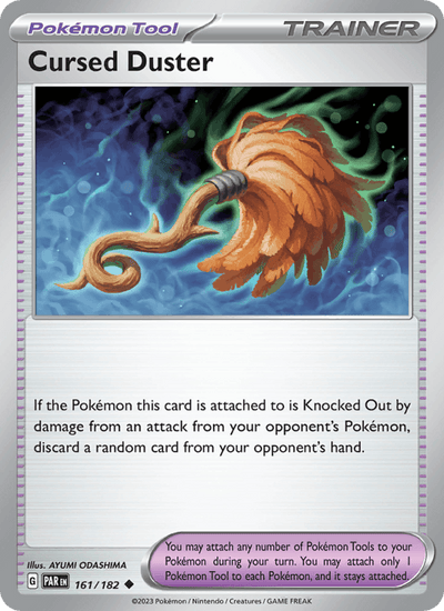 Cursed Duster 161/182 Uncommon Paradox Rift Pokemon Near Mint