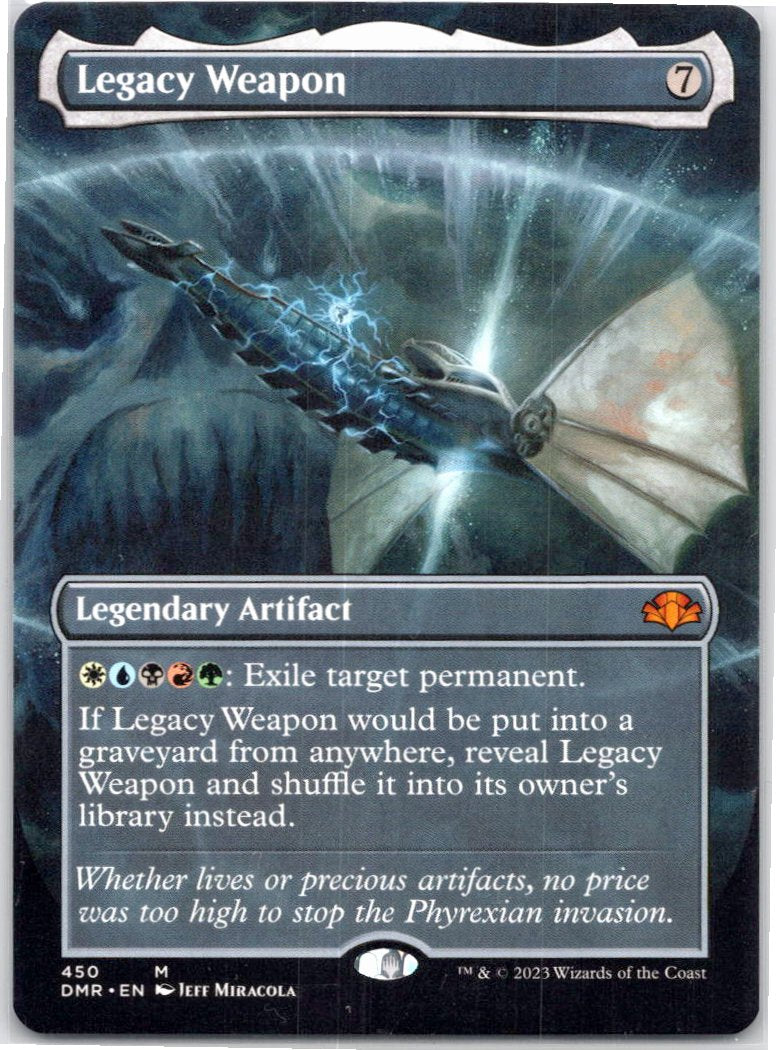Legacy Weapon (Borderless) 450 Dominaria Remastered Magic: The Gathering NM