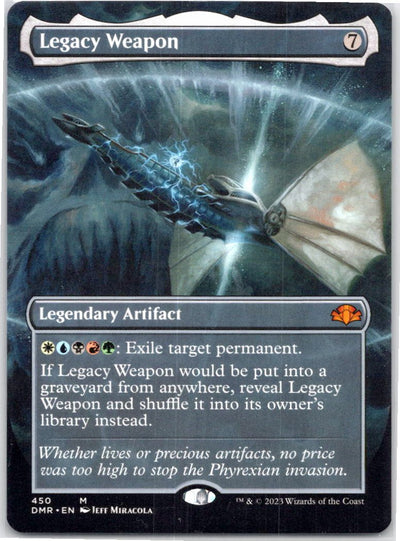 Legacy Weapon (Borderless) 450 Dominaria Remastered Magic: The Gathering NM