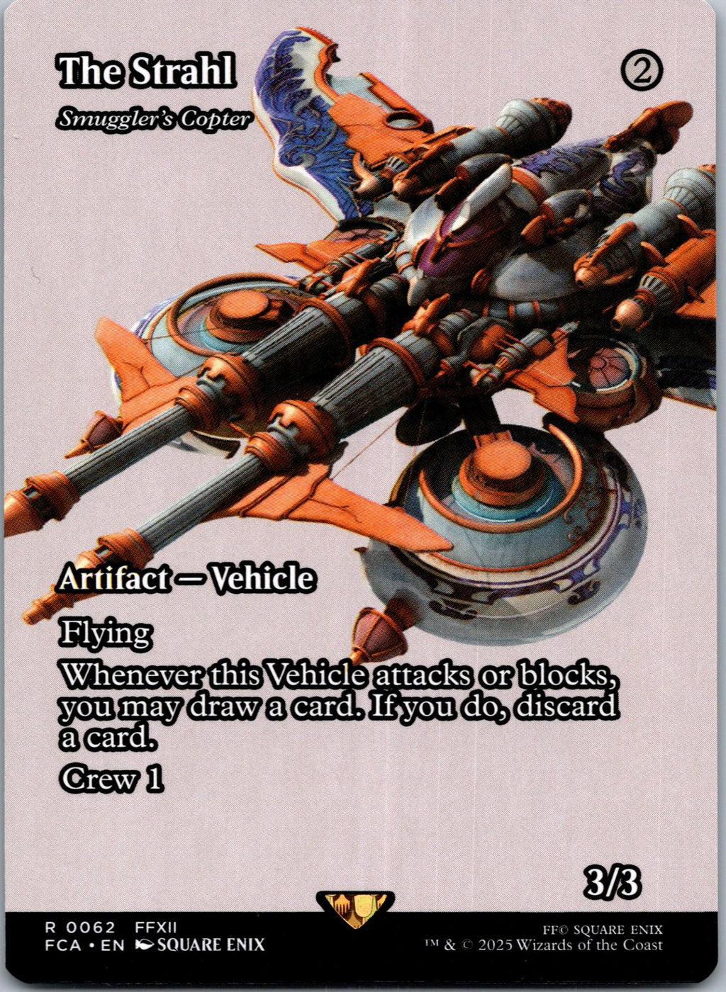 The Strahl - Smuggler's Copter (Showcase) FINAL FANTASY Magic: The Gathering NM