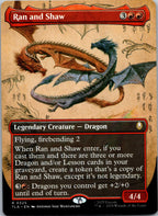 Ran and Shaw (Borderless) 325 Avatar: The Last Airbender Magic: The Gathering NM