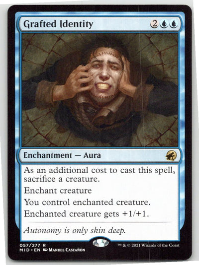 Grafted Identity 57 Promo Pack: Innistrad: Midnight Hunt Magic: The Gathering NM