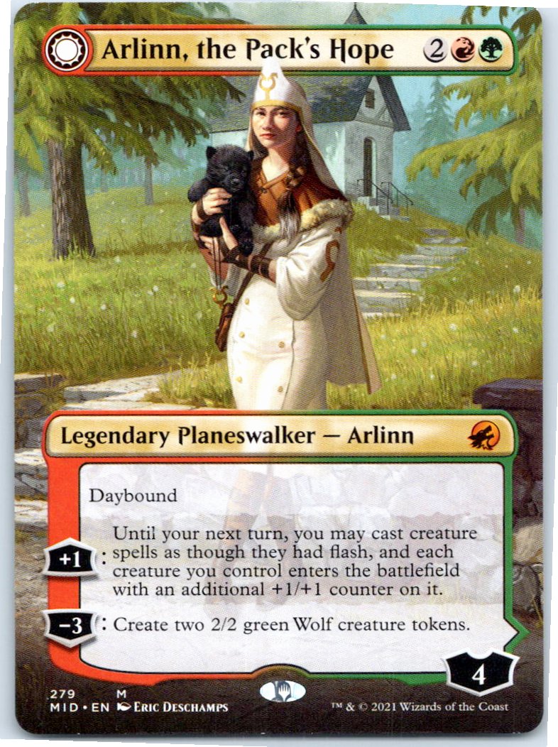 Arlinn, the Pack's Hope Innistrad: Midnight Hunt Magic: The Gathering NM