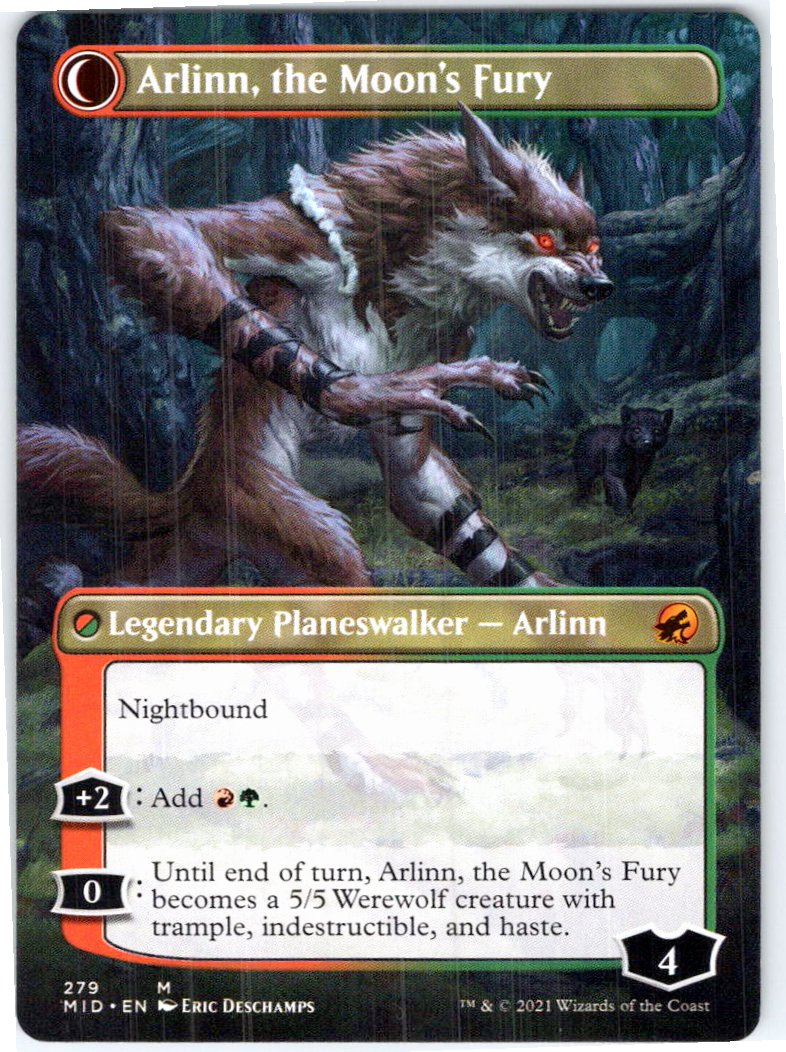 Arlinn, the Pack's Hope Innistrad: Midnight Hunt Magic: The Gathering NM