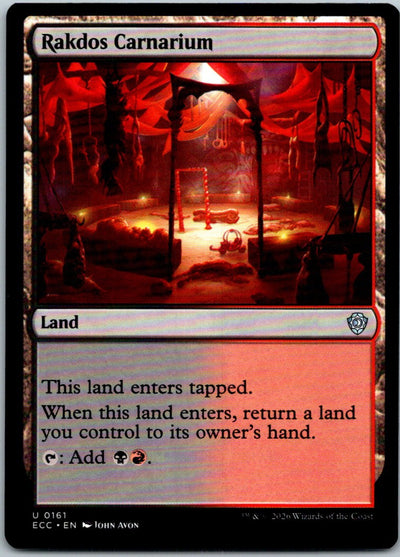 Rakdos Carnarium 161 Uncommon Commander: Lorwyn Eclipsed Magic: The Gathering NM