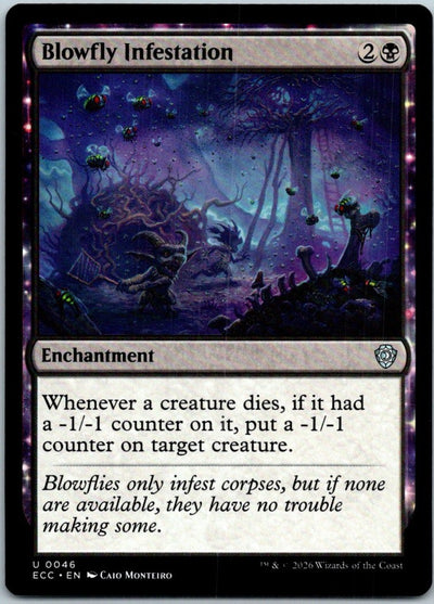 Blowfly Infestation 46 Commander: Lorwyn Eclipsed Magic: The Gathering NM