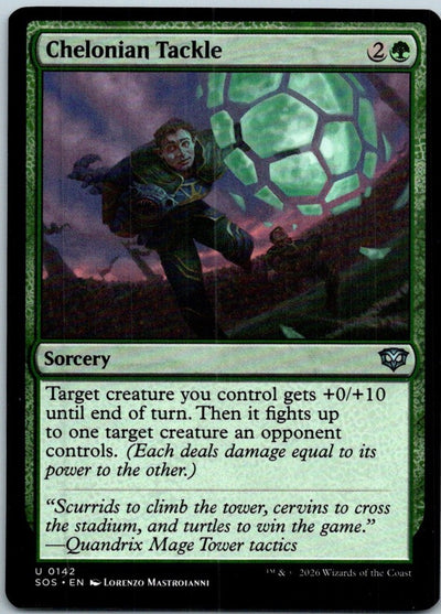 Chelonian Tackle 142 Uncommon Secrets of Strixhaven Magic: The Gathering NM
