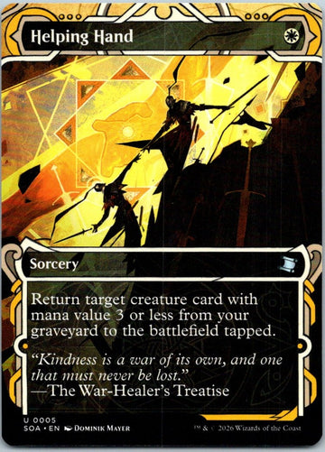 Helping Hand 5 Secrets of Strixhaven: Mystical Archive Magic: The Gathering NM
